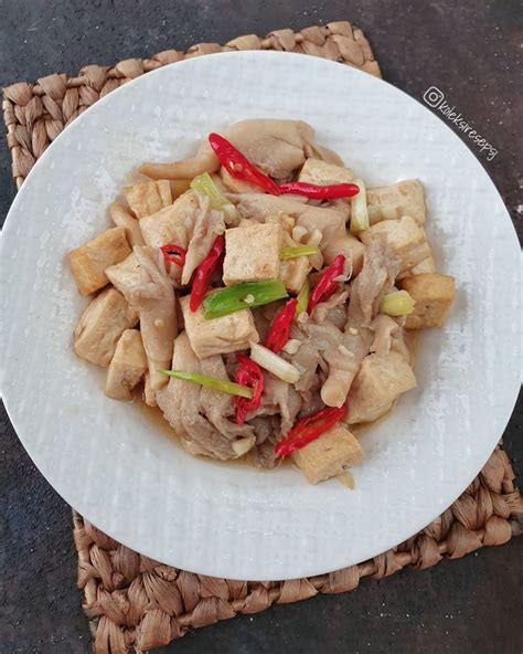 Resep Rica Jamur Tiram